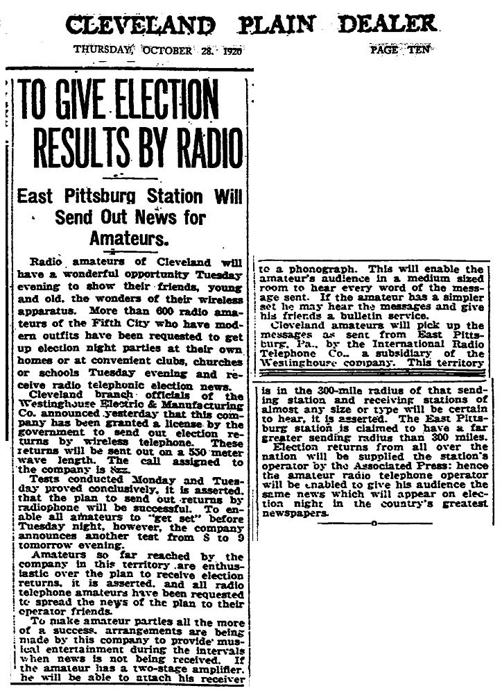 why was the radio so important in the 1920s