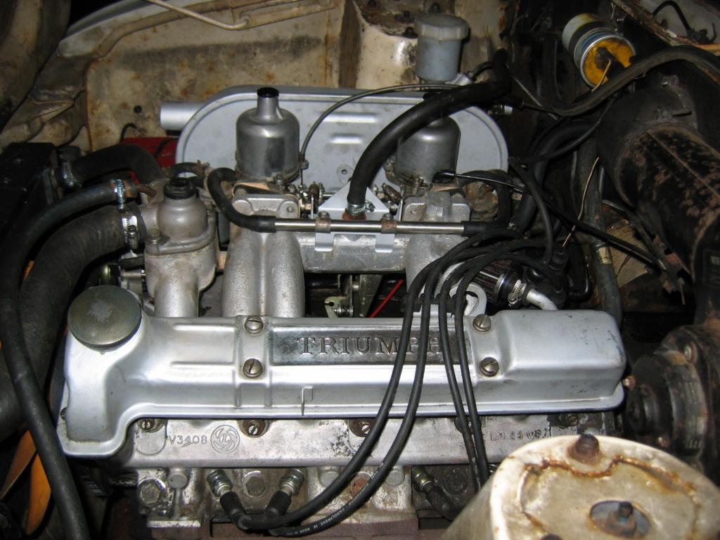 Diktat utilgivelig Mastery Triumph slant-four engine - Wikipedia