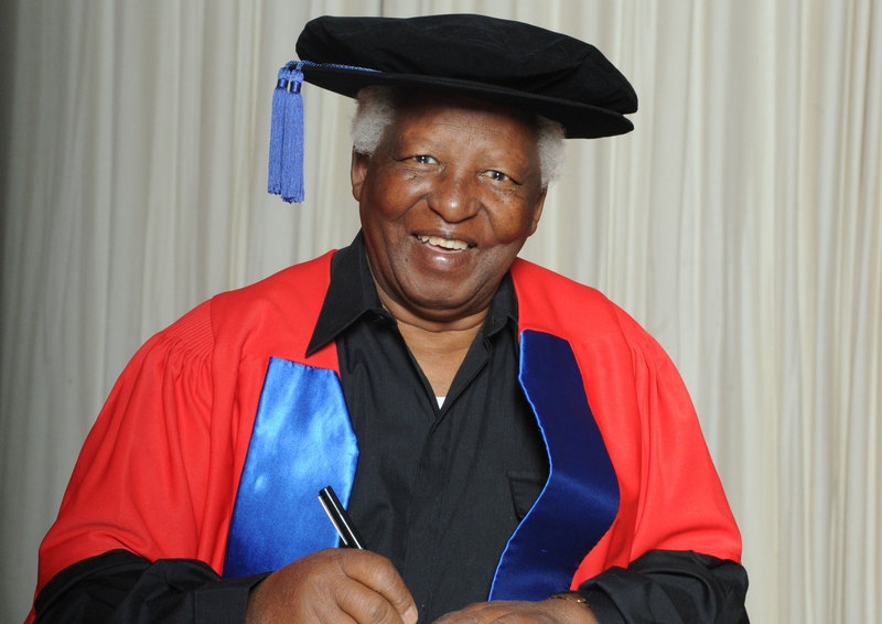 Peter Magubane received a doctorate in literature (honoris causa) from UCT in 2010