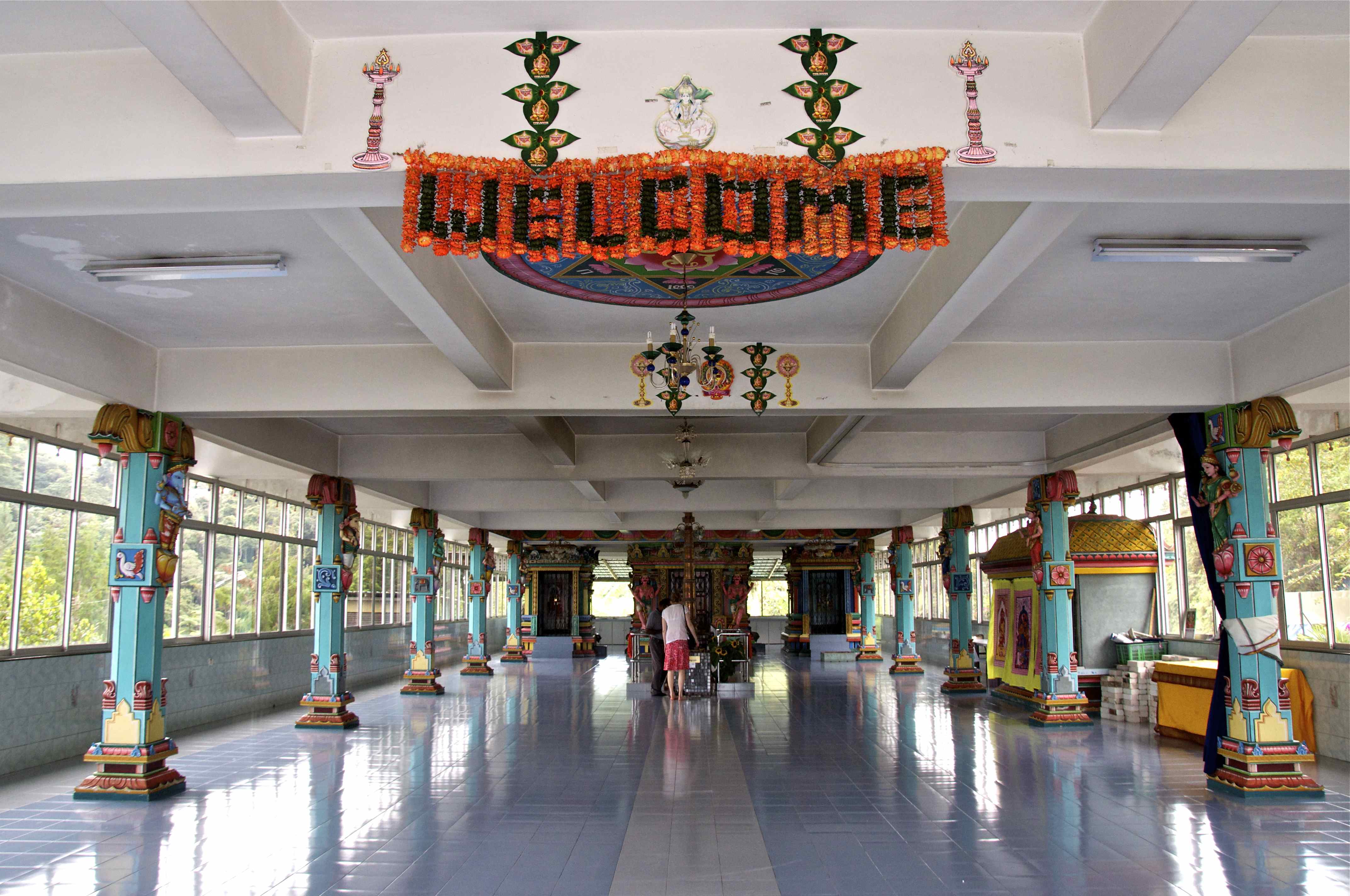 hindu temple interior images