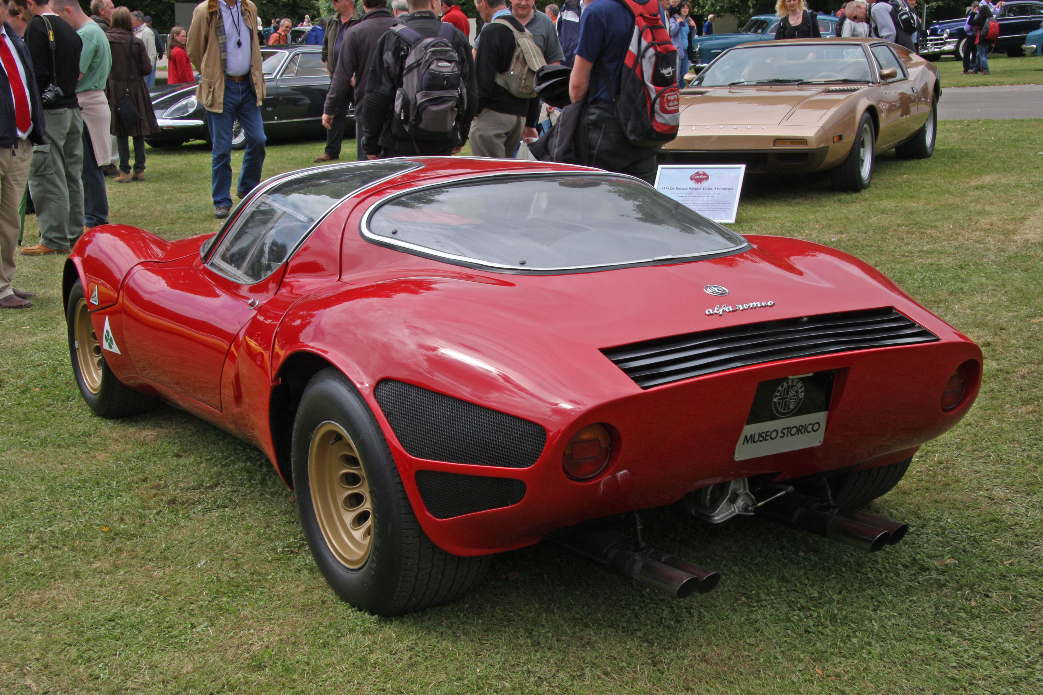 Los coches de Caractacus.