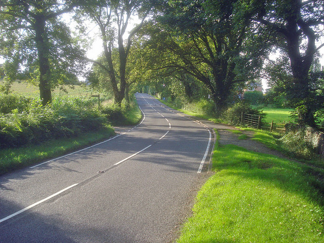 File:Bend in Rocliffe Road - geograph.org.uk - 1471707.jpg