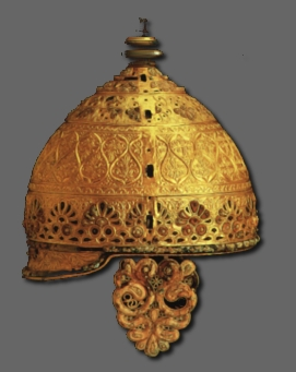 File:Ceremonial Celtic Helmet from III century BC Gaul (Agris Charente).png
