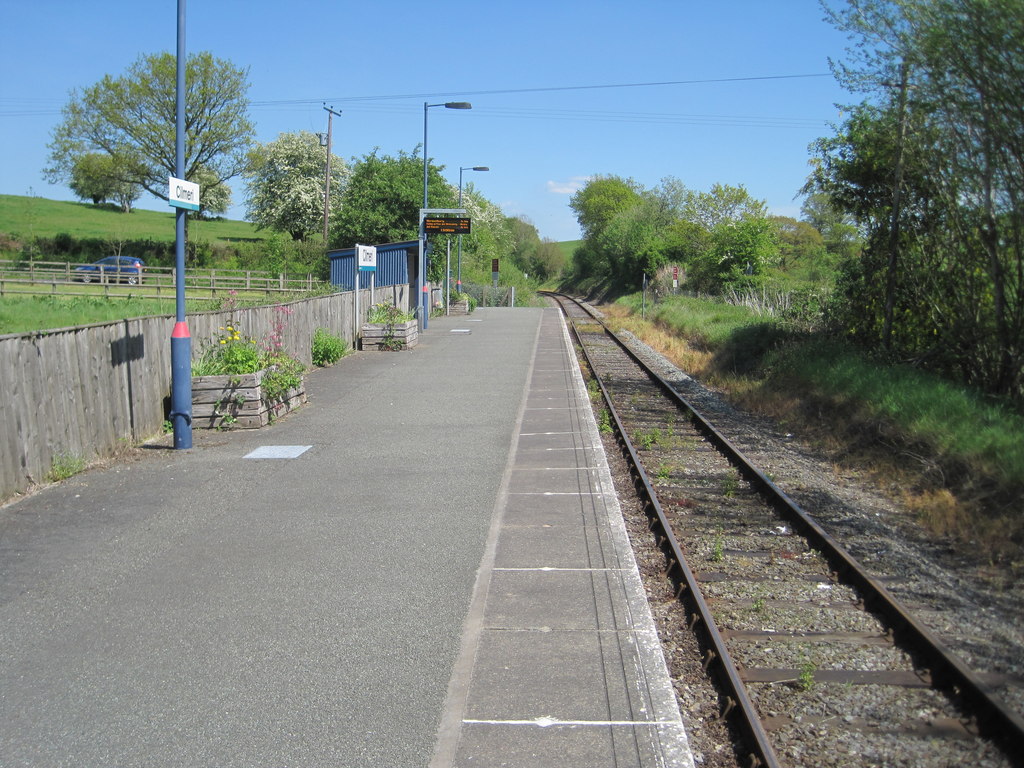 Cilmeri railway station