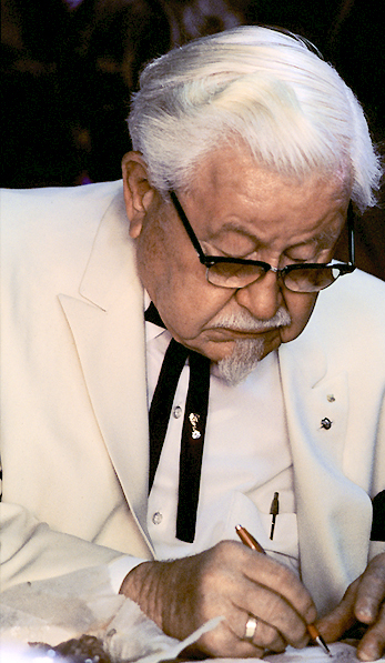 File:Colonel Harland Sanders in character (cropped) 2.jpg