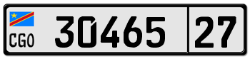 File:Congo license plate graphic.png