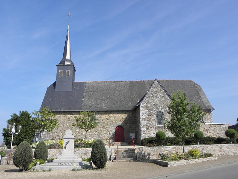 Eglise Saint-Martin de Tours  France Bretagne Ille-et-Vilaine Guipel 35440