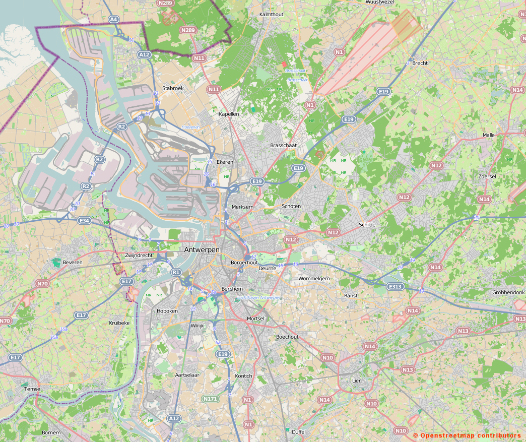 anvers carte