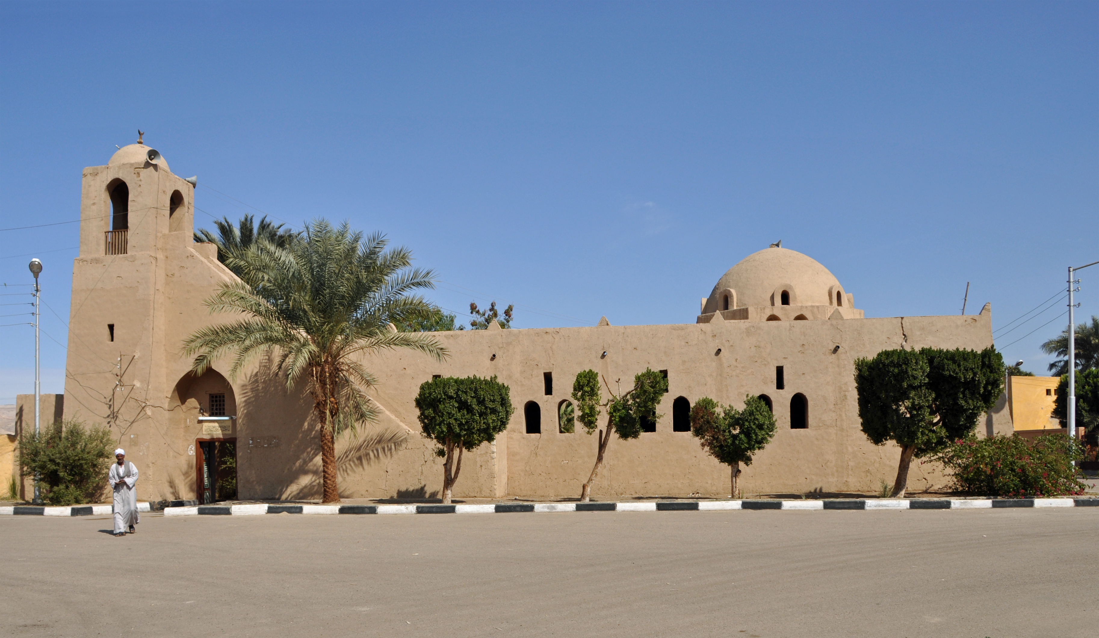 La mezquita de Hassan Fathy en Nueva Gourna.