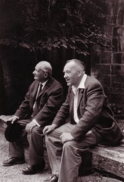 Beaufret and Heidegger in 1955