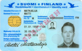 Finnish national identity card