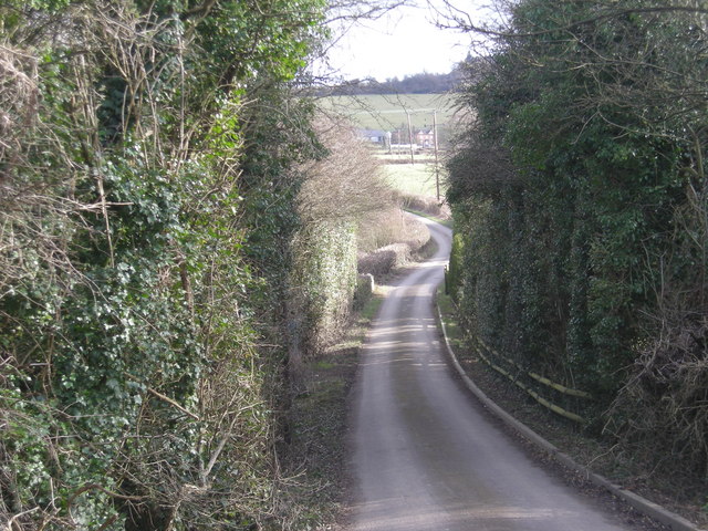 File:Lane to Bradley Farm - geograph.org.uk - 706862.jpg