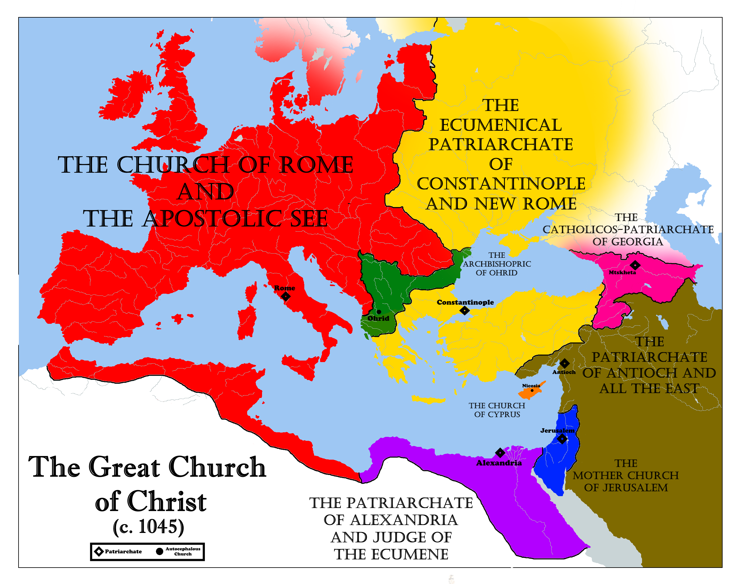 East–West Schism - Wikipedia