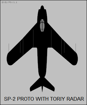 File:Mikoyan-Gurevich SP-2 top-view silhouette.png