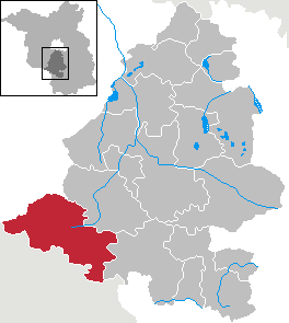 Kaart van Niedergörsdorf