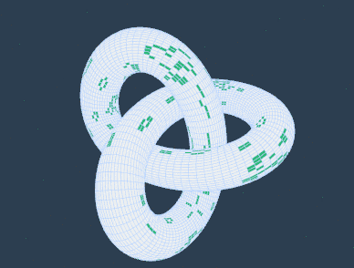 File:Trefoil knot conways game of life without background and fitting.gif -  Wikimedia Commons