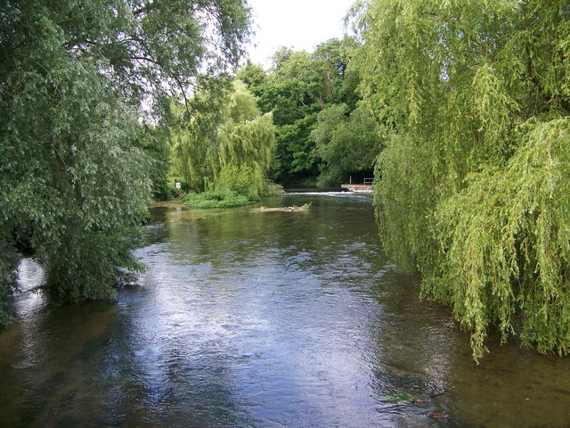 River Avon, Amesbury - geograph.org.uk - 864091