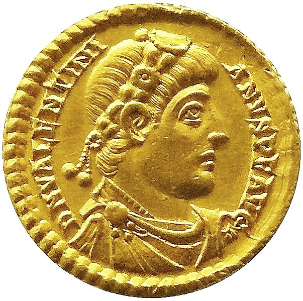 File:Solidus de Valentinien MAN (obverse).jpg