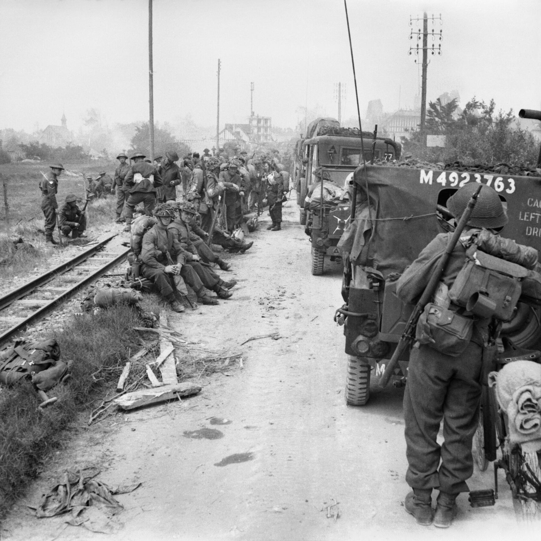 3 июня 1944. Нормандия 1944. FJR 6 Normandy 1944.