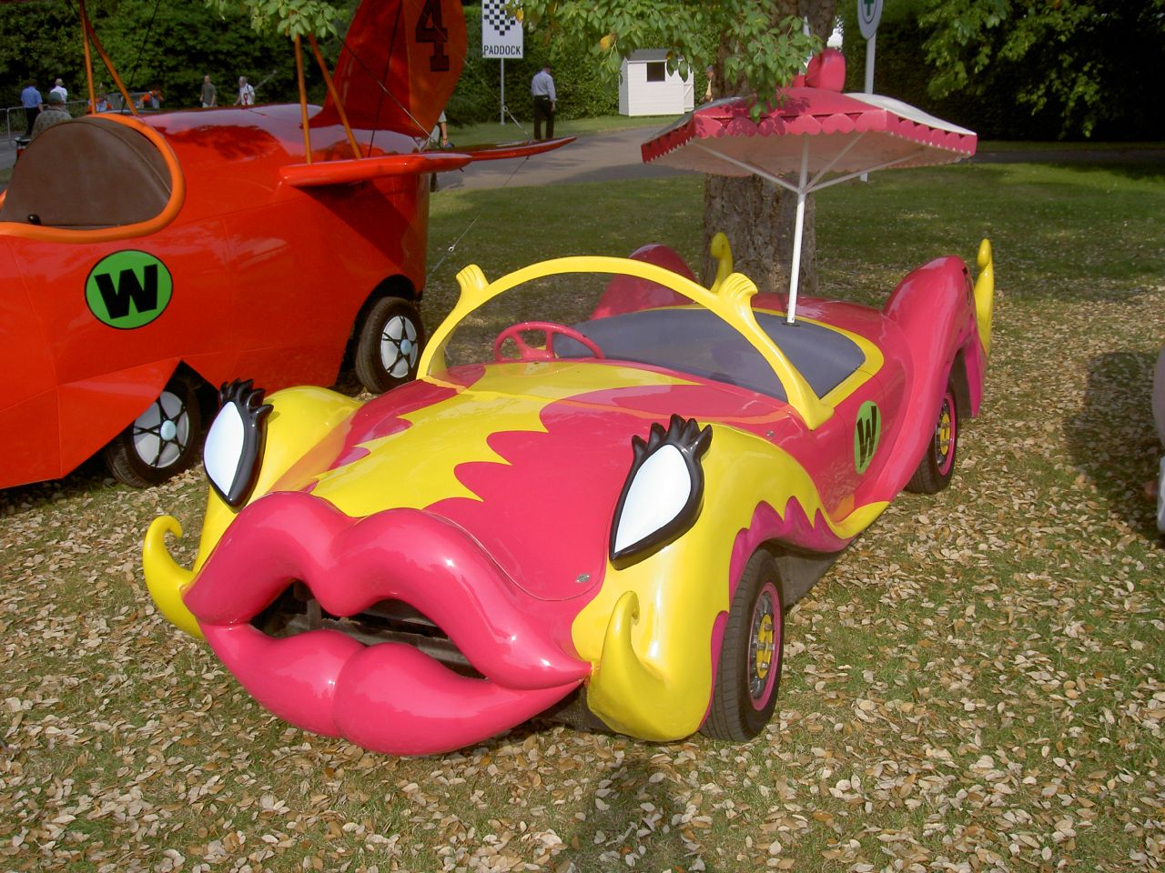 cartoon race car pictures