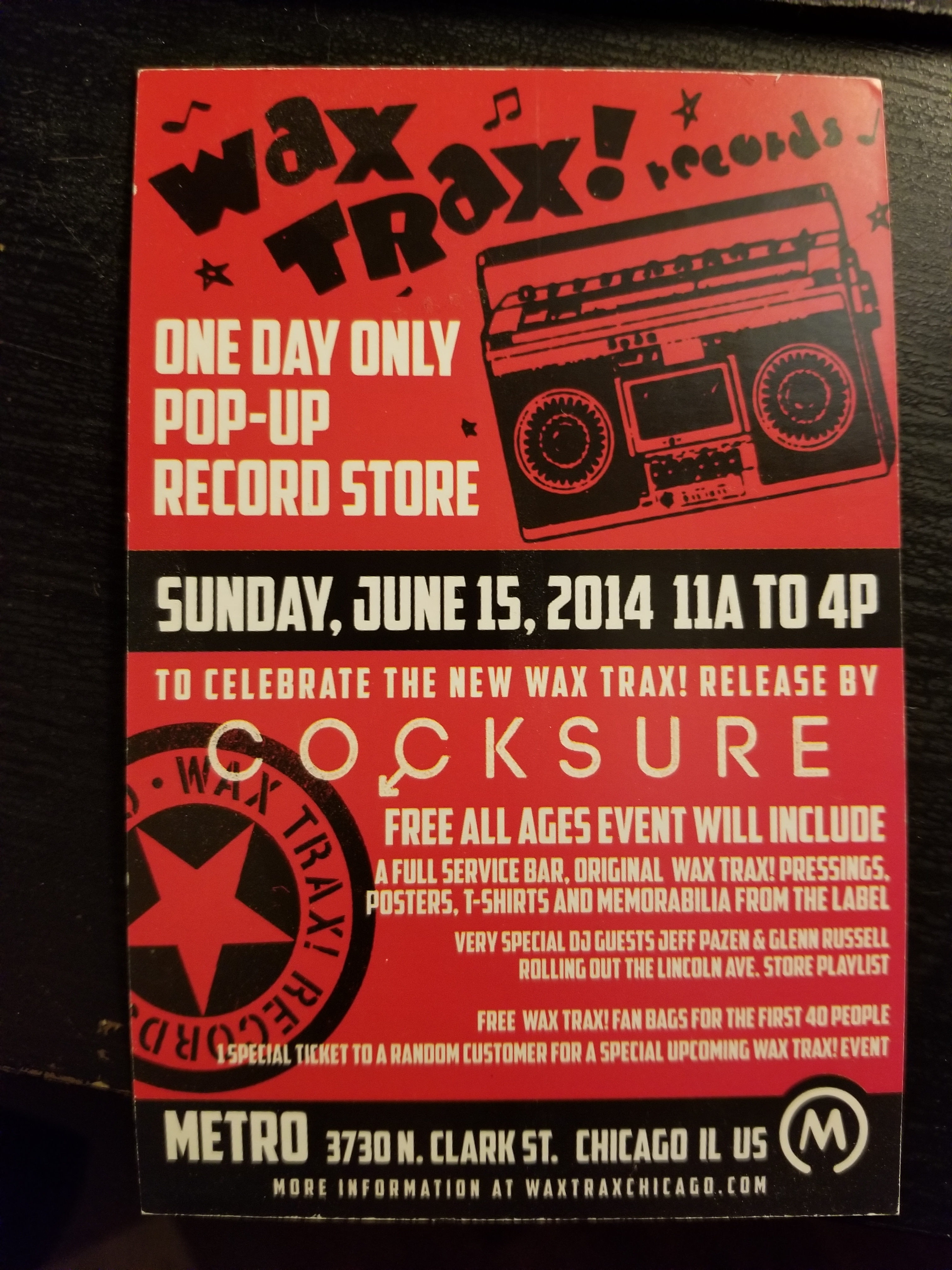 File Wax Trax Pop Up Store Card Backside Jpg Wikimedia Commons