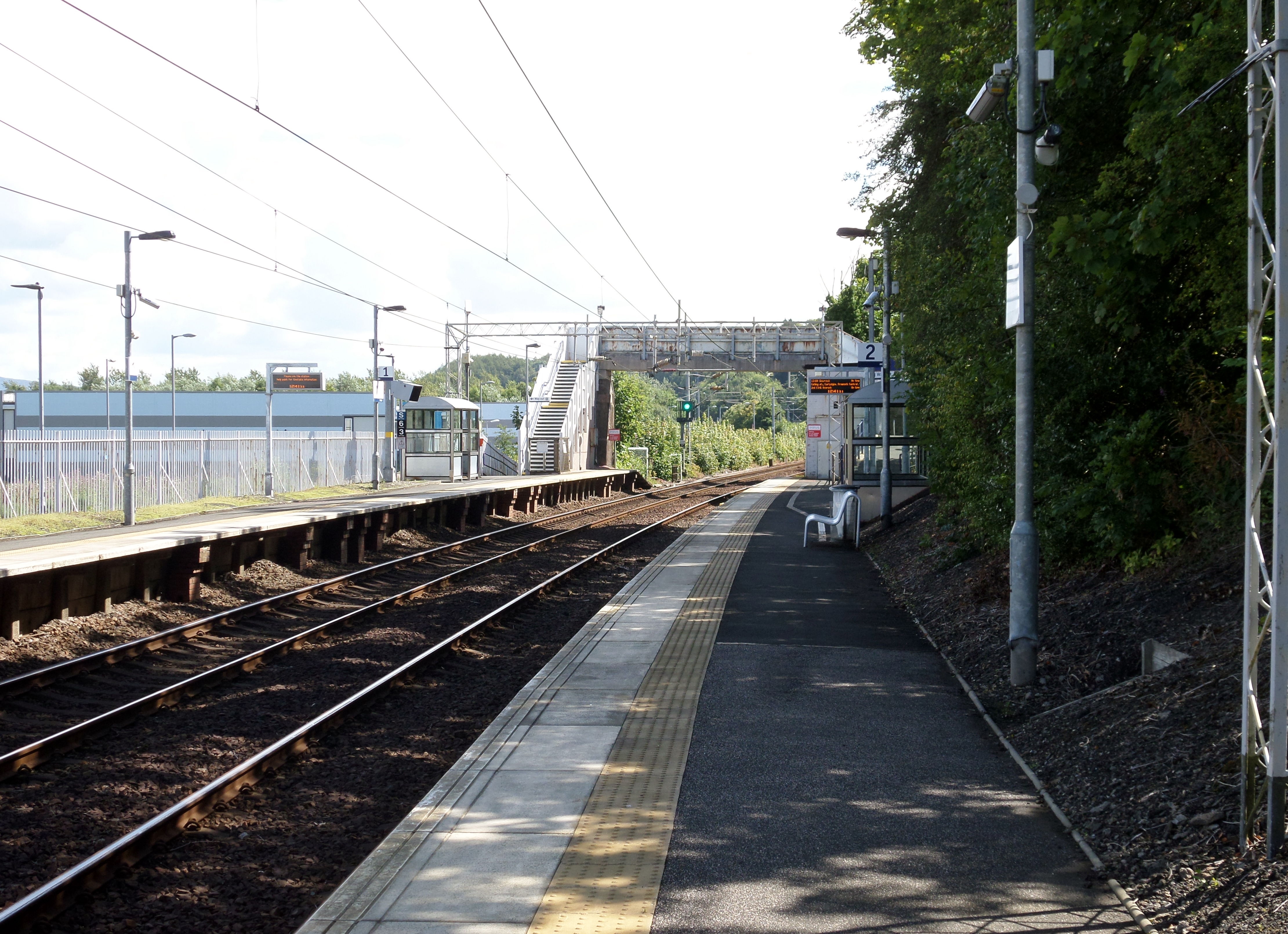 Woodhall railway station