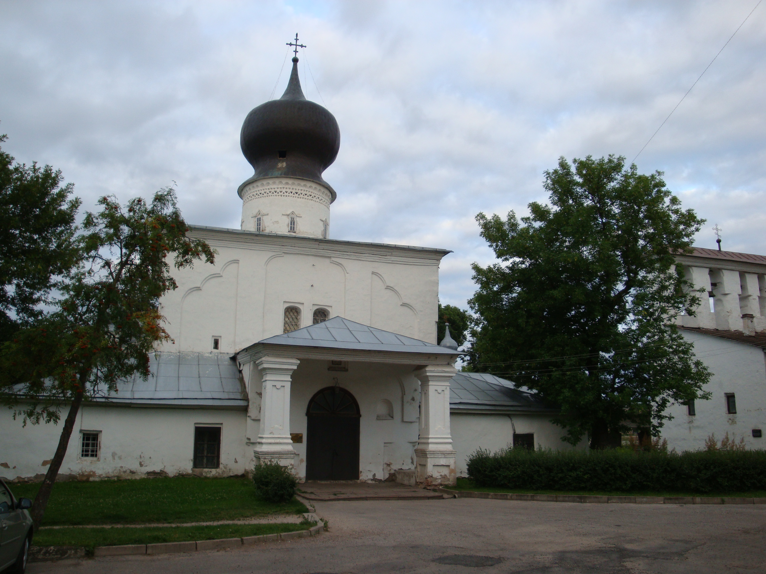 Церковь Успения с Пароменья Псков свод