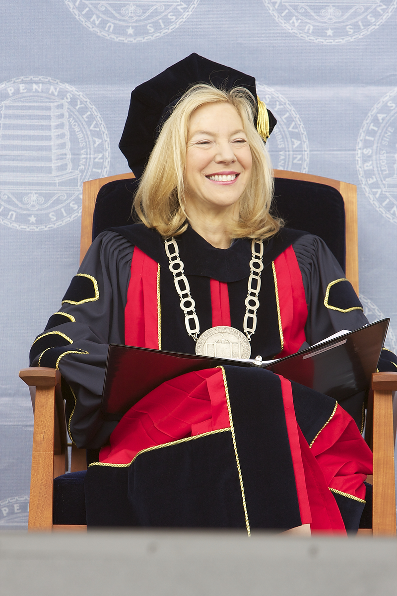 Amy Gutmann University of Pennsylvania Commencement 2009 02.jpg