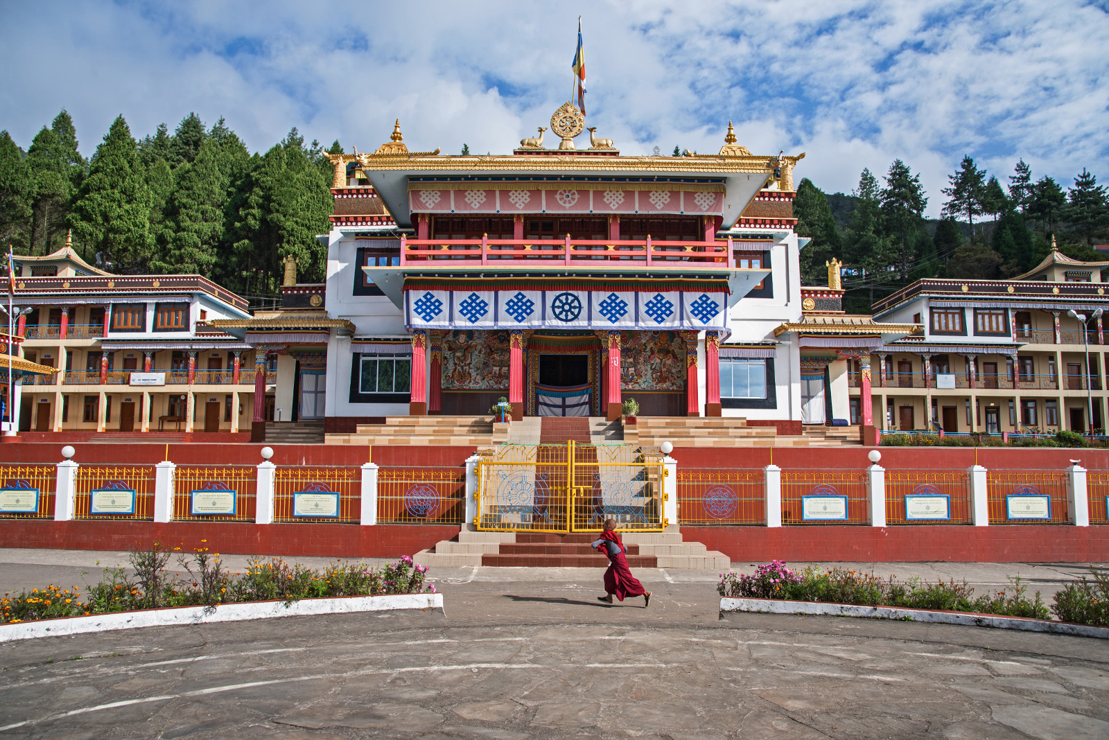 Bomdila is famous for its Buddhist monasteries, with the most prominent being the Bomdila Monastery