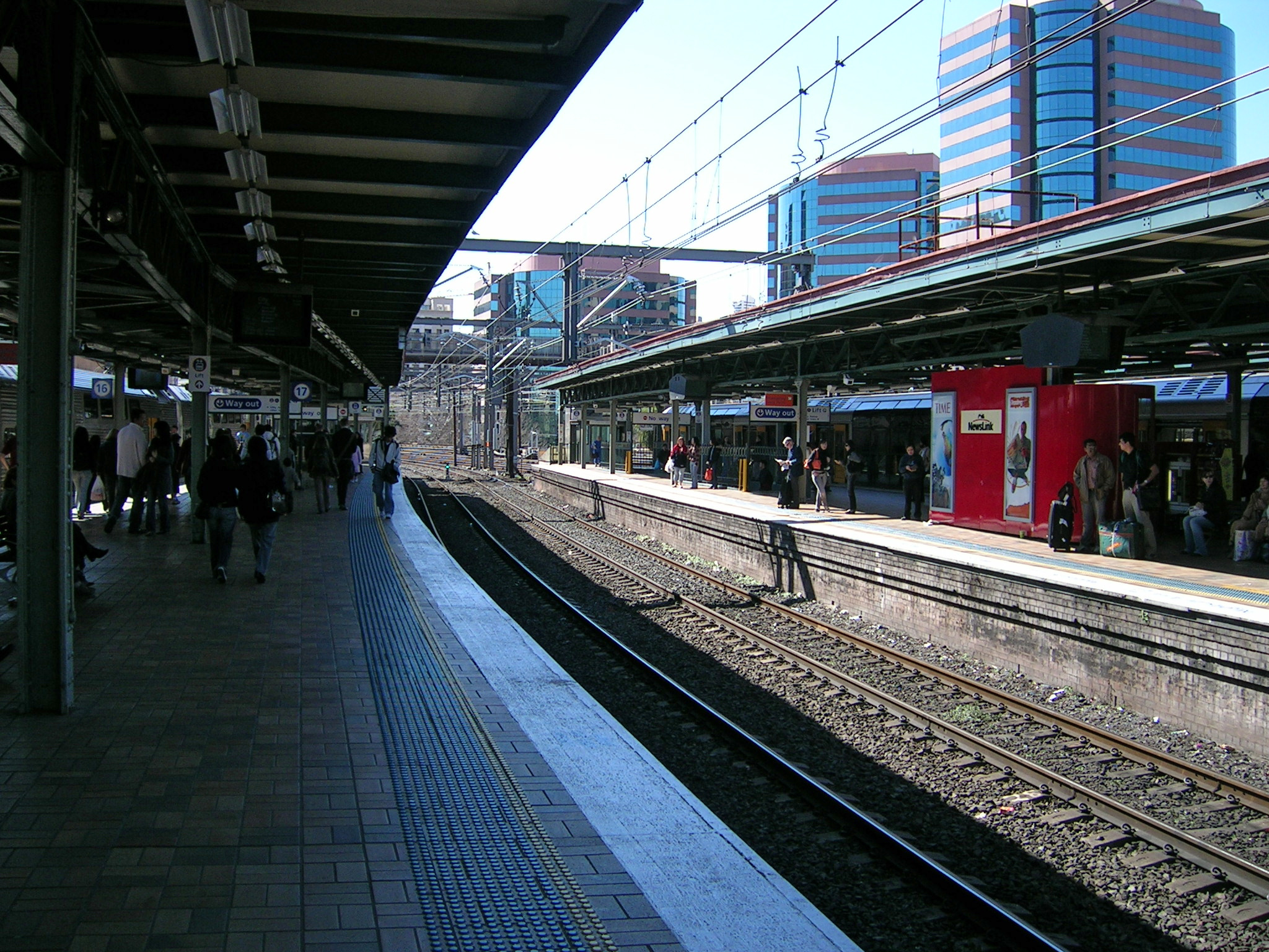 Suburban station. Central Railway Station Sydney.