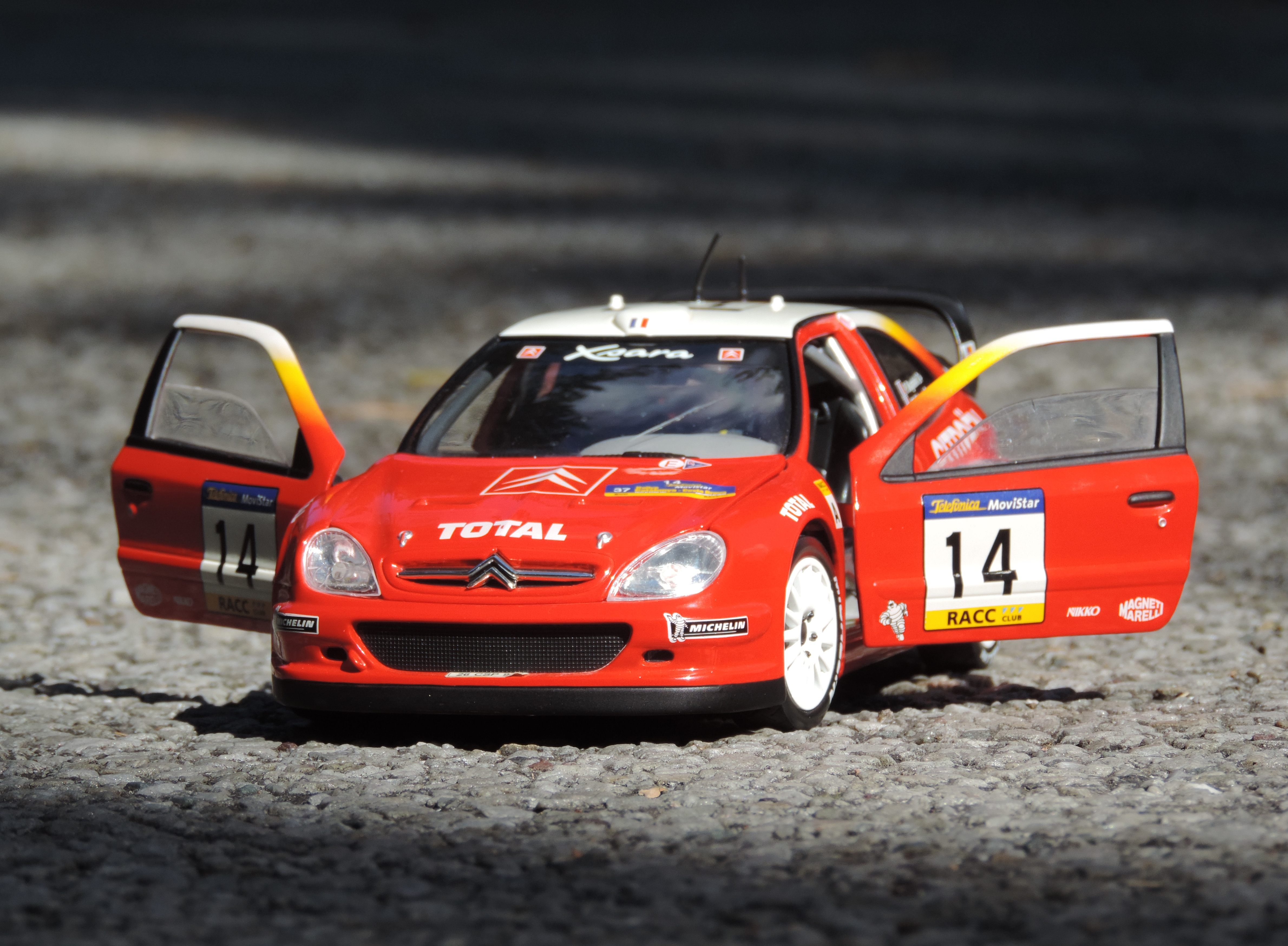 Solido 1/18 - 9021 Citroen Xsara T4 WRC Rally Costa Brava - Bugalski