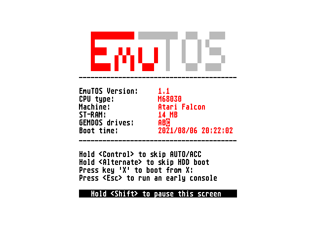 File:EmuTOS-1.1 boot screen.png