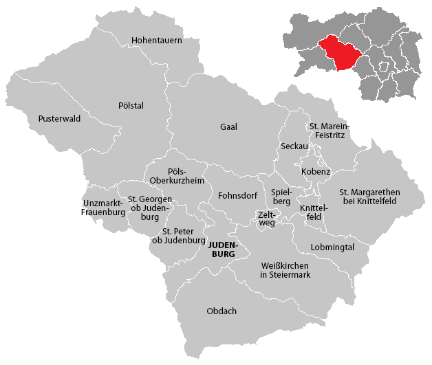 Municipalities in the Murtal district