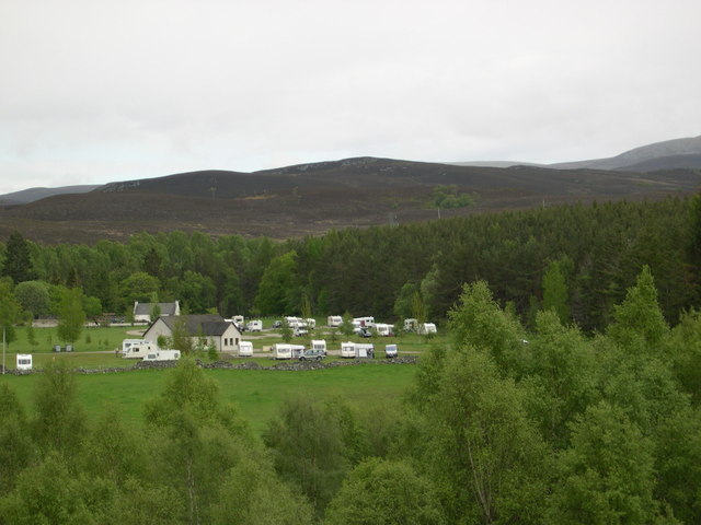 File:Invernahavon Caravan site - geograph.org.uk - 793655.jpg