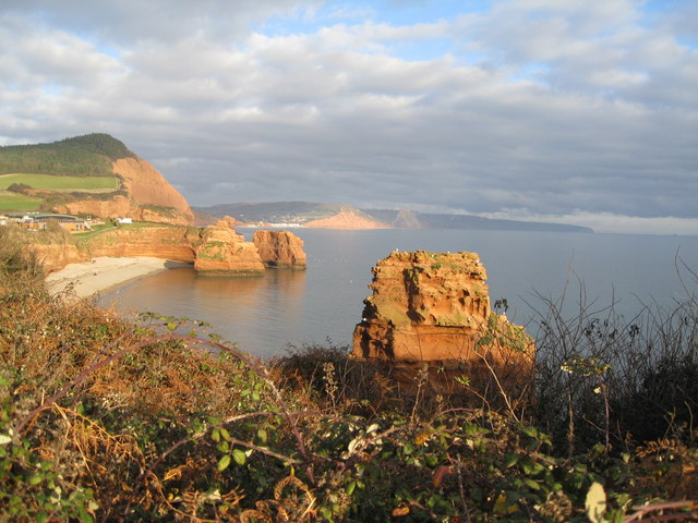 Jurassic Coast - Ladram Bay - geograph.org.uk - 638933