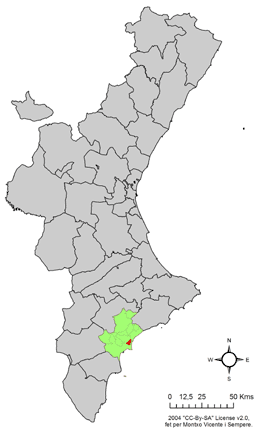 File:Localització de Sant Joan d'Alacant respecte el País Valencià.png