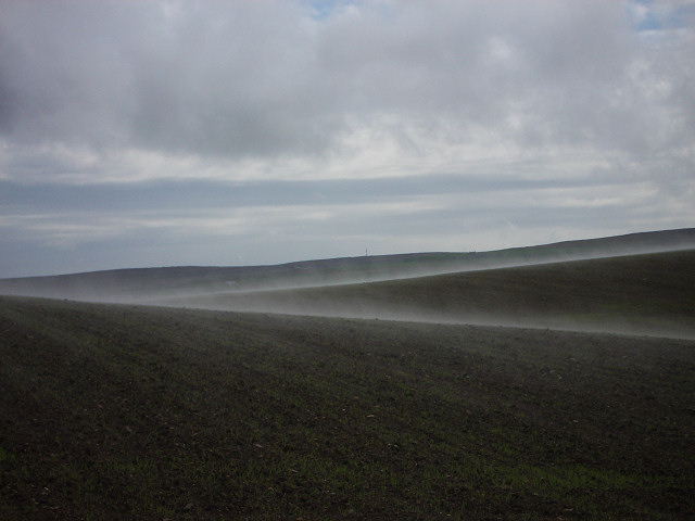 File:Mist forming over fields - geograph.org.uk - 181853.jpg