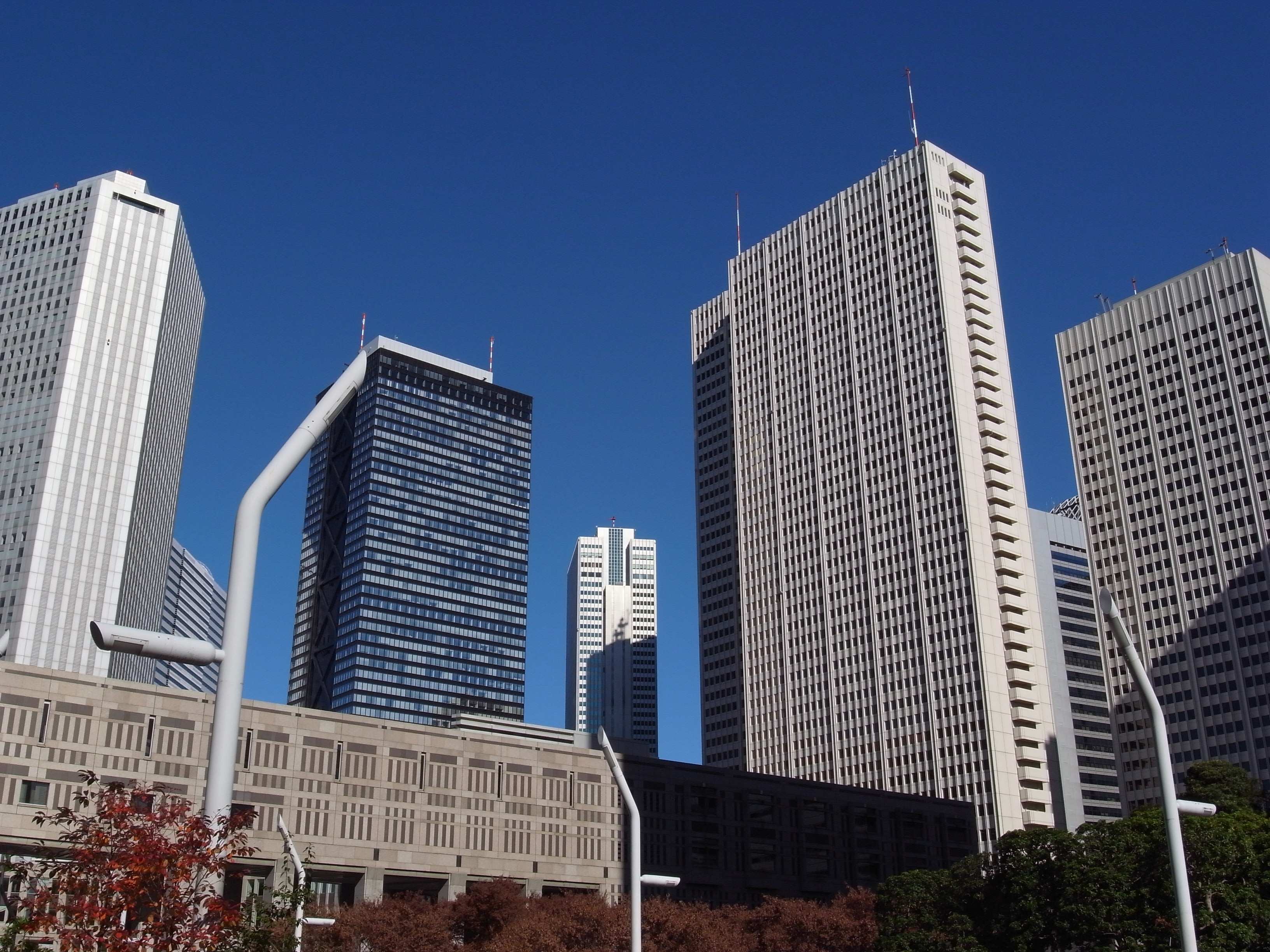 Archivo Nishi Shinjuku Skyline Jpg Wikiviajes