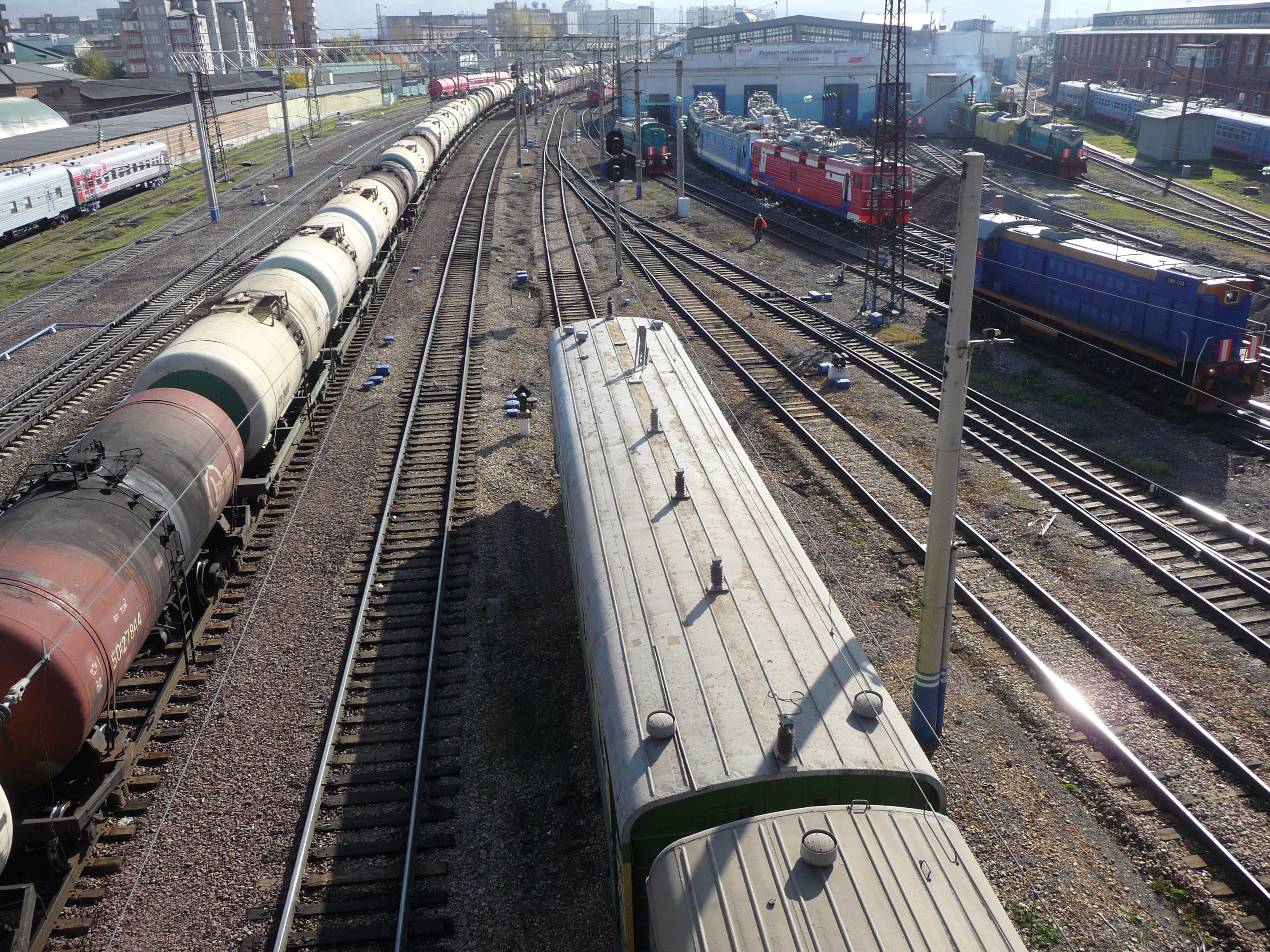 Поезд 1 красноярск