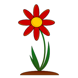 File:Red flower 01.png