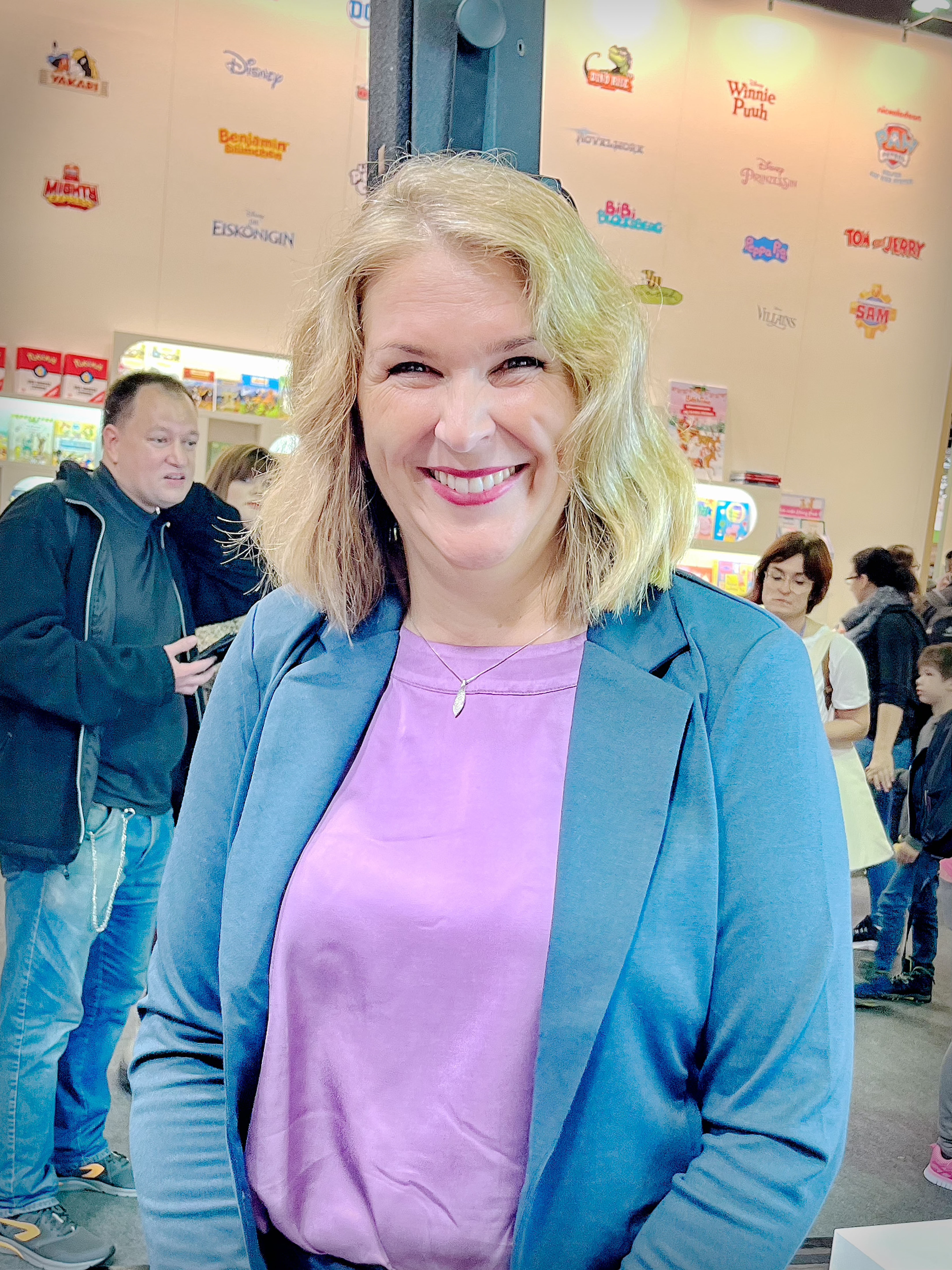 Sandra Regnier auf der Frankfurter Buchmesse 2022
