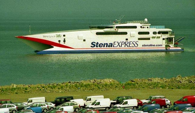 File:The "Stena Lynx III" at Rosslare - geograph.org.uk - 1008542.jpg