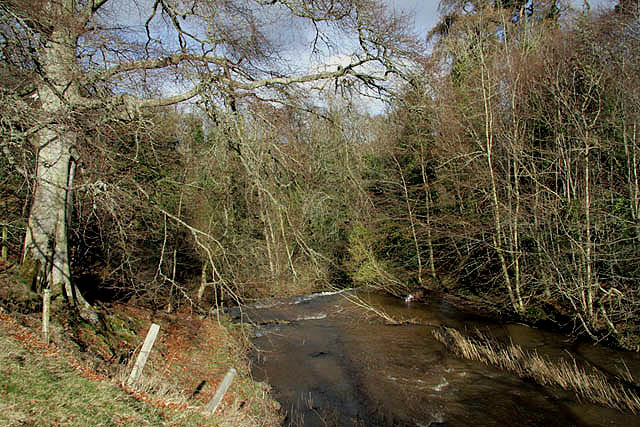 The Eden Water - geograph.org.uk - 1198343