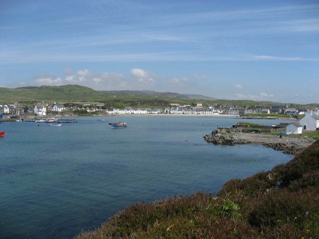 File:The bay at Port Ellen viewed from the Ard - geograph.org.uk - 469108.jpg