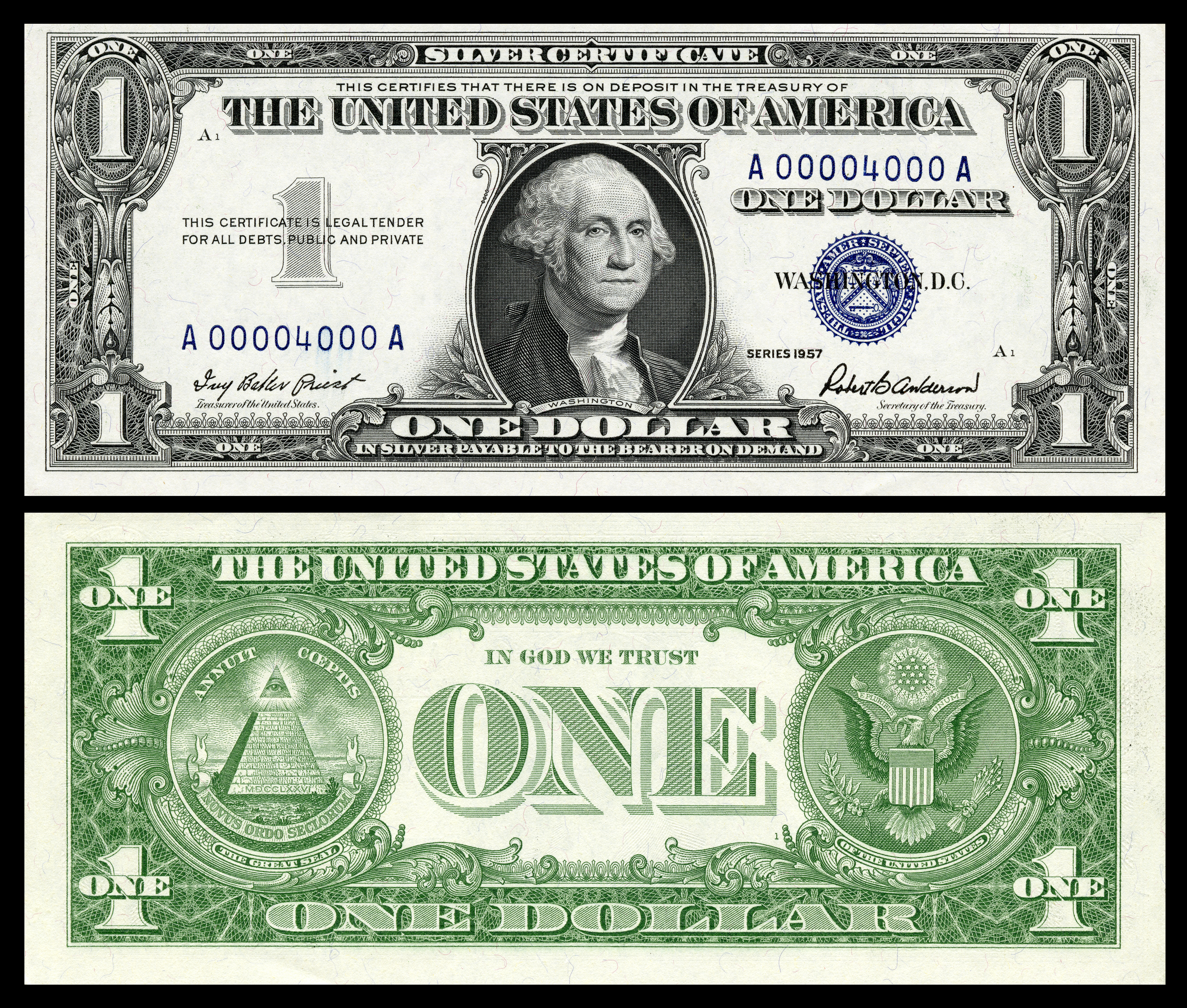 Silver Certificate Dollar Bill Value Chart