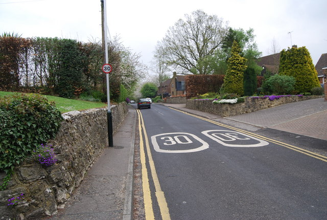 File:Wateringbury Rd entering Wateringbury - geograph.org.uk - 1266598.jpg