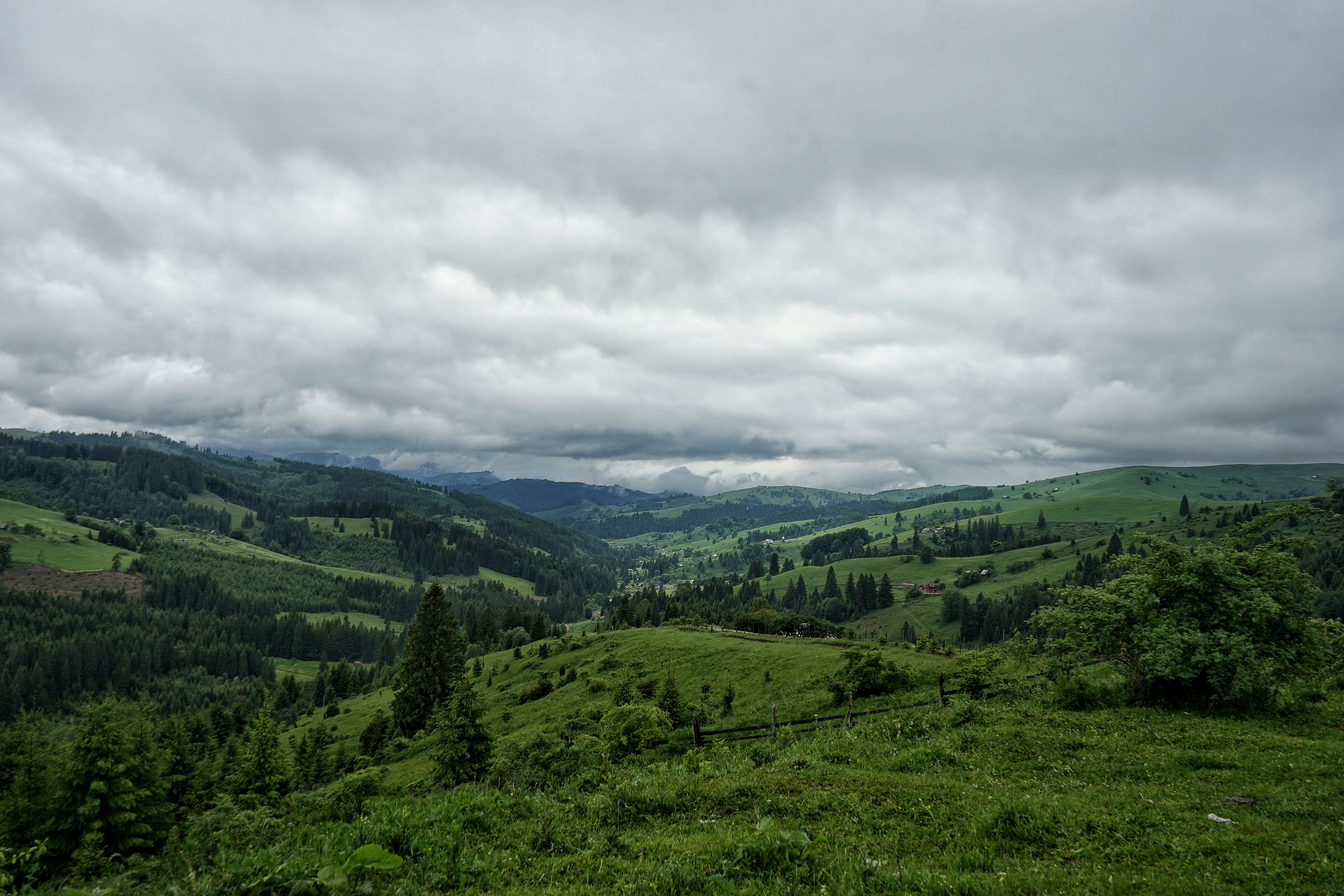 Панорама с горы малиновой