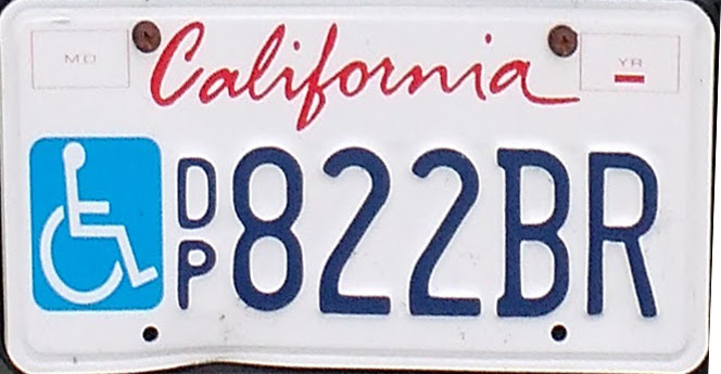 File:2016 California license plate DP 822BR disabled person.jpg