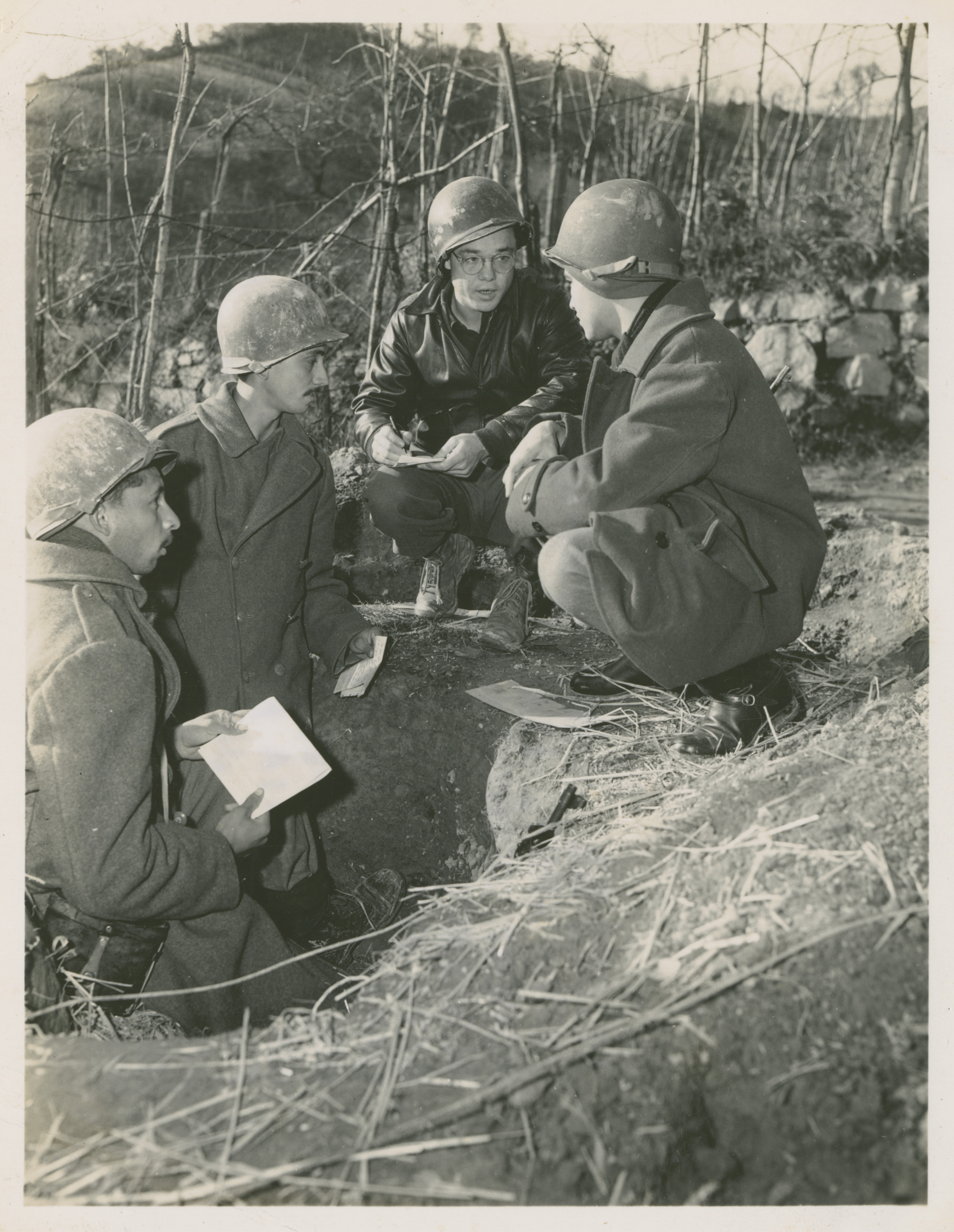 Новый год в окопах 1944. Еремин военный корреспондент