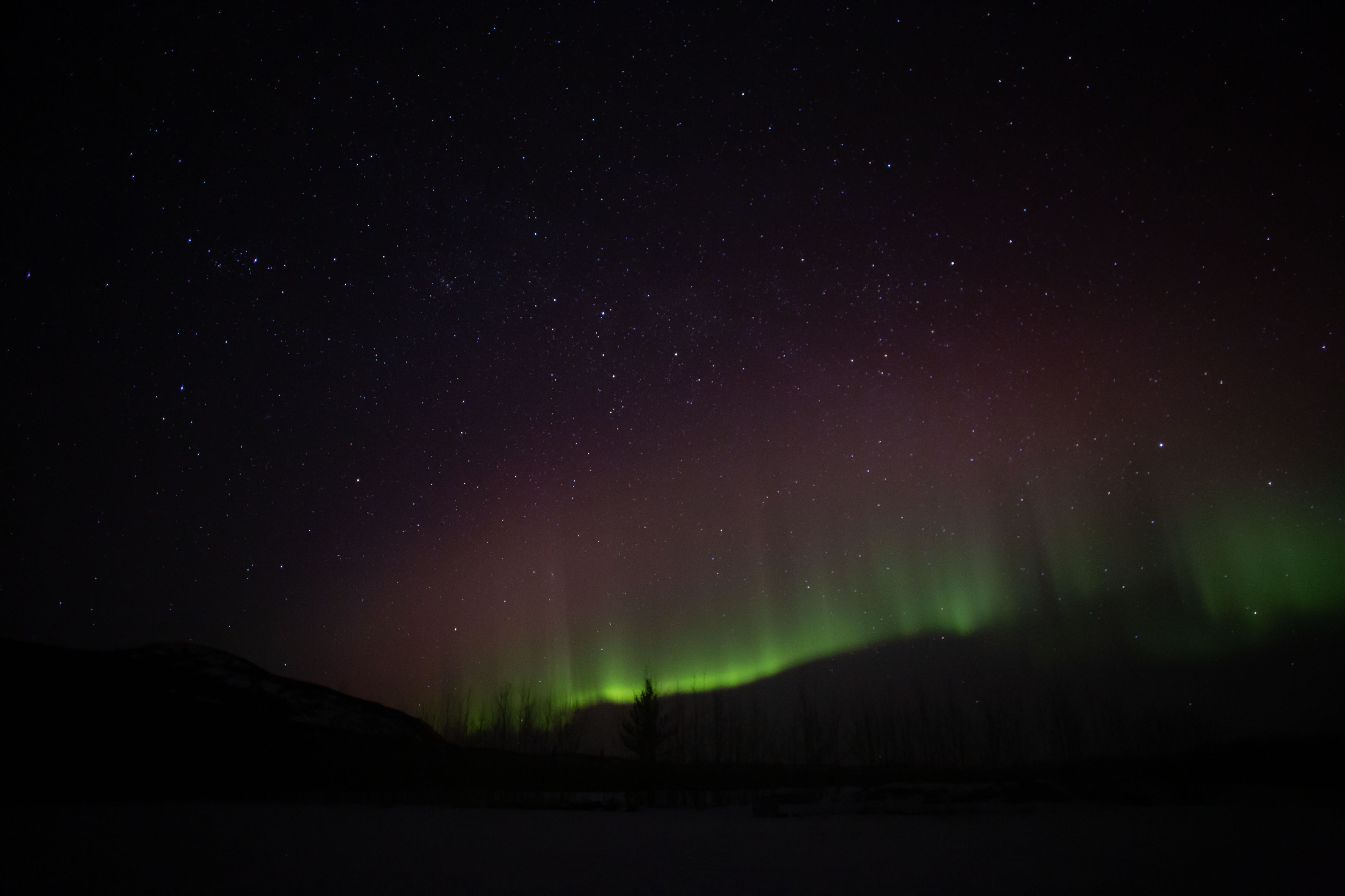 Donde esta la aurora boreal